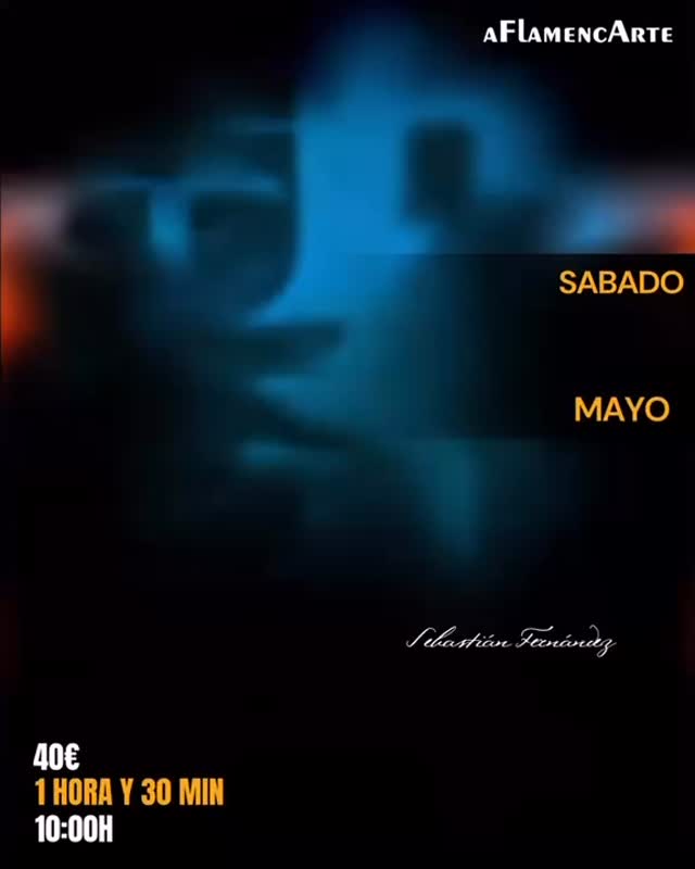 Este sábado 23 de mayo disfrutaremos de una Master Class exclusiva con Sebastián Sánchez “El Chino”, una experiencia única para seguir creciendo, aprender su técnica, musicalidad y fuerza en el escenario. 💥

🕺 Nivel abierto
⏰ 1 hora y 30 minutos
💰 40€
📍 10:00h

Organiza: AflamencArte

📞 Información y reservas: 661 11 57 07

⚠️ Plazas limitadas. No te quedes fuera.