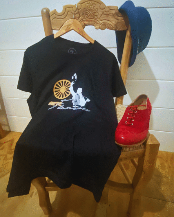 Camiseta "Arte Flamenco" – Figura de Bailaor - Imagen 3