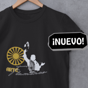 Camiseta "Arte Flamenco" – Figura de Bailaor